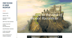 Desktop Screenshot of honorraconteur.com